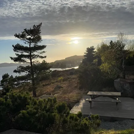 With Panorama View Over The Sea, Close To Pulpit Rock