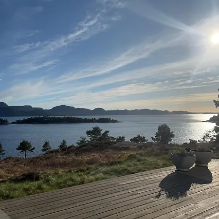 With Panorama View Over The Sea, Close To Pulpit Rock Jorpeland